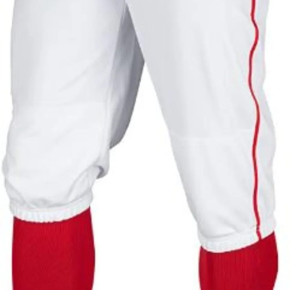 Champro Softball Fastpitch Pants Red Piping Braid Girls Youth M - Picture 4 of 5